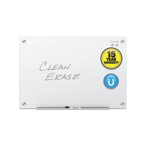 Infinity Magnetic Glass Marker Board, 72 X 48, White
