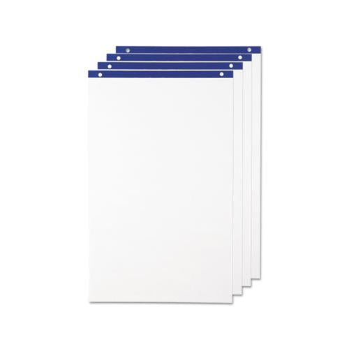 Conference Cabinet Flipchart Pad, 21 X 33.75, White, 50 Sheets, 4-carton