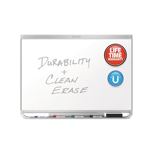 Prestige 2 Duramax Magnetic Porcelain Whiteboard, 48 X 36, Silver Frame