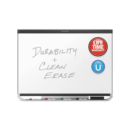 Prestige 2 Duramax Magnetic Porcelain Whiteboard, 96 X 48, Black Frame