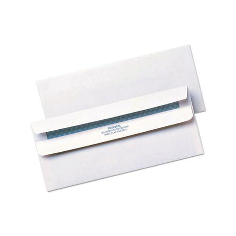 Redi-seal Envelope, #10, Commercial Flap, Redi-seal Closure, 4.13 X 9.5, White, 500-box