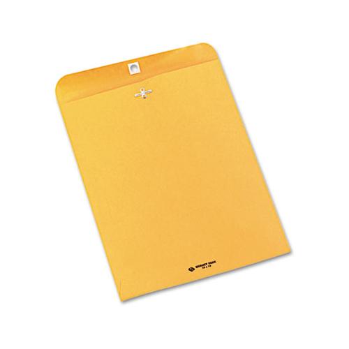 Clasp Envelope, #97, Cheese Blade Flap, Clasp-gummed Closure, 10 X 13, Brown Kraft, 250-carton