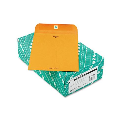 Clasp Envelope, #75, Cheese Blade Flap, Clasp-gummed Closure, 7.5 X 10.5, Brown Kraft, 100-box
