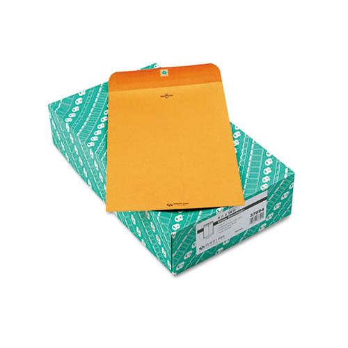 Clasp Envelope, #94, Cheese Blade Flap, Clasp-gummed Closure, 9.25 X 14.5, Brown Kraft, 100-box