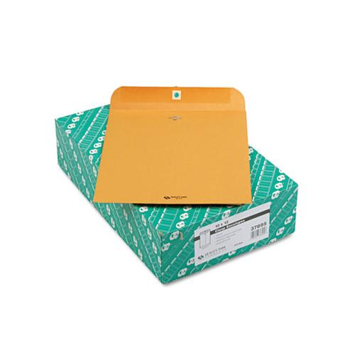 Clasp Envelope, #95, Cheese Blade Flap, Clasp-gummed Closure, 10 X 12, Brown Kraft, 100-box