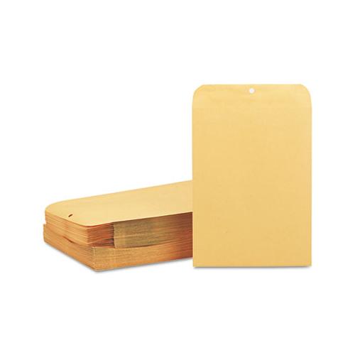 Clasp Envelope, #97, Cheese Blade Flap, Clasp-gummed Closure, 10 X 13, Brown Kraft, 100-box