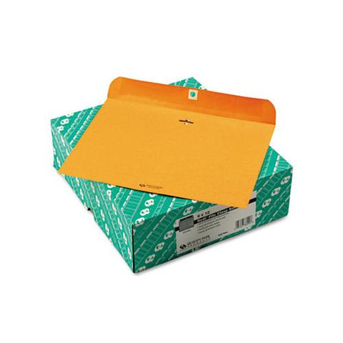 Redi-file Clasp Envelope, #90, Cheese Blade Flap, Clasp-gummed Closure, 9 X 12, Brown Kraft, 100-box