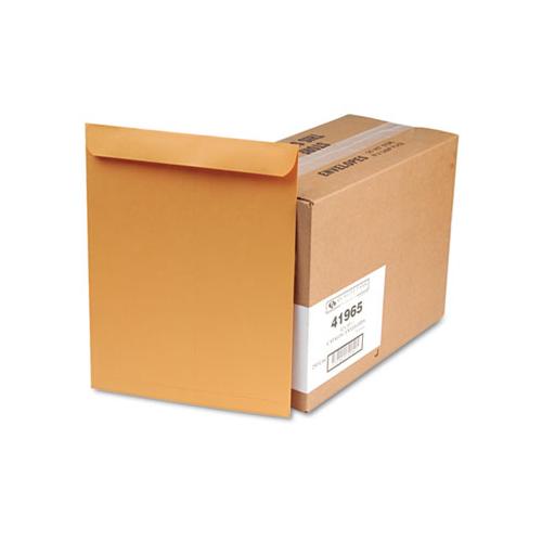 Catalog Envelope, #15 1-2, Cheese Blade Flap, Gummed Closure, 12 X 15.5, Brown Kraft, 250-box