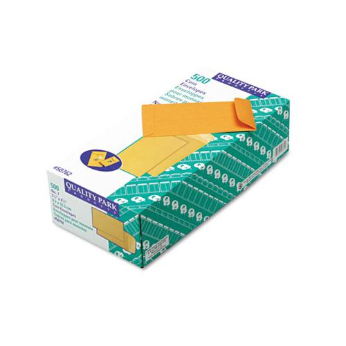 Kraft Coin And Small Parts Envelope, #7, Square Flap, Gummed Closure, 3.5 X 6.5, Brown Kraft, 500-box