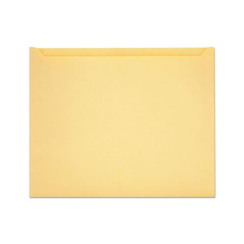 Paper File Jackets, Letter Size, Buff, 100-box