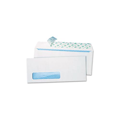 Redi-strip Security Tinted Envelope, #10, Commercial Flap, Redi-strip Closure, 4.13 X 9.5, White, 500-box