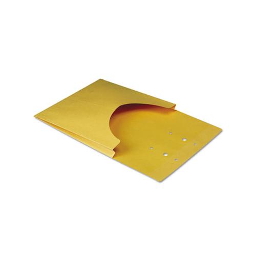 Classification Pockets, 1" Expansion, Letter Size, Kraft, 100-box