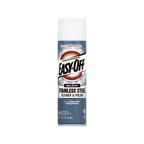 Stainless Steel Cleaner And Polish, Liquid, 17 Oz. Aerosol Can, 6-carton