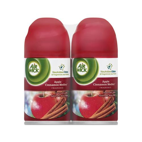 Freshmatic Ultra Spray Refill, Apple Cinnamon Medley, Aerosol, 5.89 Oz, 2-pack