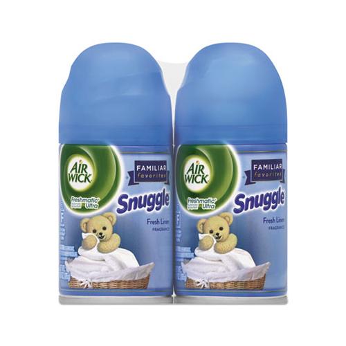 Freshmatic Ultra Spray Refill, Fresh Linen, Aerosol, 5.89 Oz, 2-pack, 3 Packs-carton