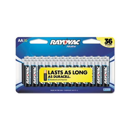 High Energy Premium Alkaline Aa Batteries, 36-pack