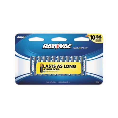 High Energy Premium Alkaline Aaa Battery, 12-pack