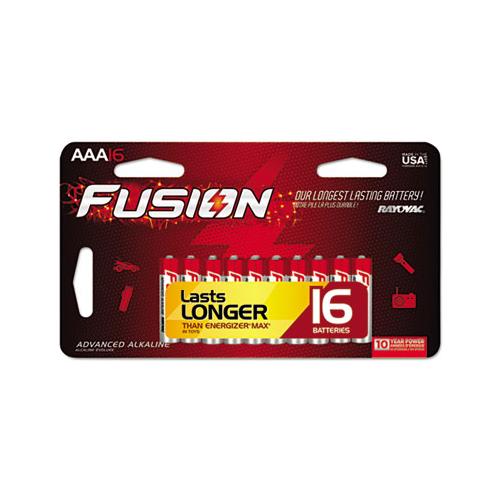 Fusion Advanced Alkaline Aaa Batteries, 16-pack