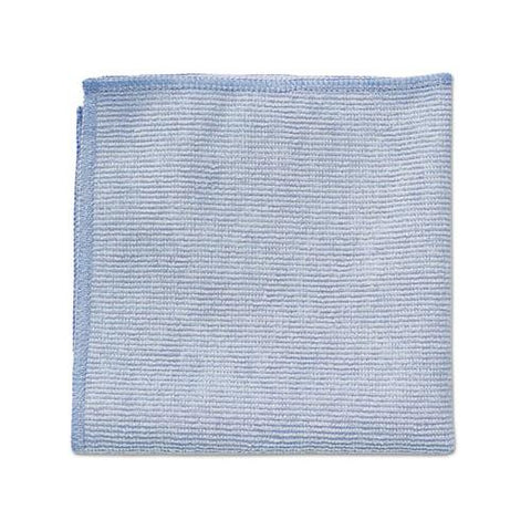 Microfiber Cleaning Cloths, 12 X 12, Blue, 24-pack