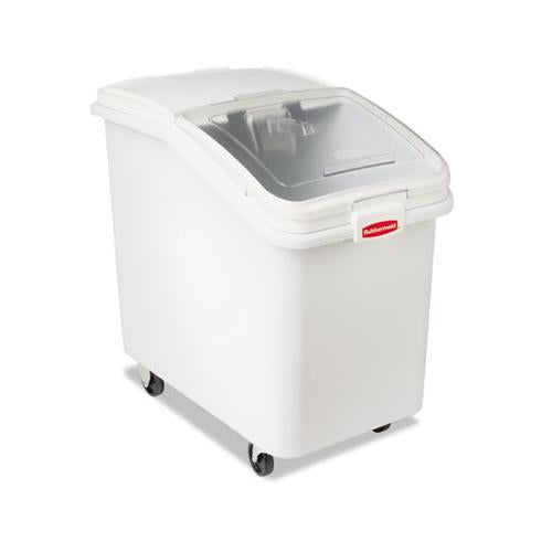 Prosave Mobile Ingredient Bin, 30.86gal, 18w X 29 3-4d X 28h, White