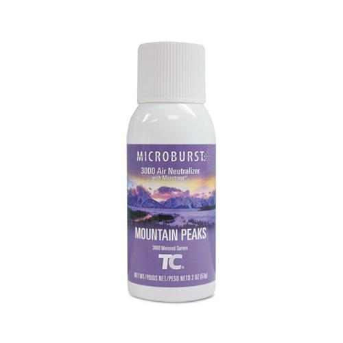 Microburst 3000 Refill, Mountain Peaks, 2 Oz Aerosol, 12-carton