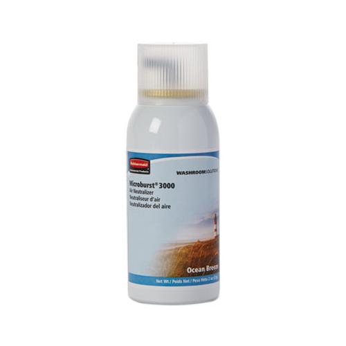 Microburst 3000 Refill, Ocean Breeze, 2 Oz Aerosol, 12-carton