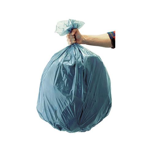 Linear Low Density Can Liners, 55 Gal, 1.3 Mil, 39.5" X 48", Gray, 100-carton