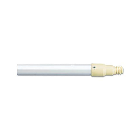 Aluminum Threaded Plastic-tip Broom-sweep Handle, 1 Dia X 57, Gray