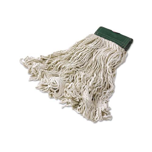 Super Stitch Blend Mop Heads, Cotton-synthetic, White, Medium
