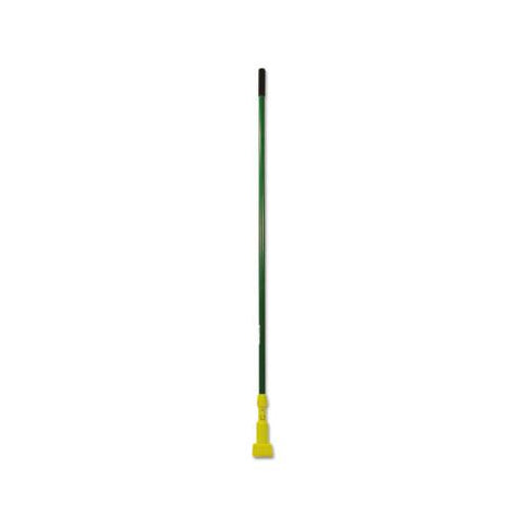 Gripper Fiberglass Mop Handle, 60", Green-yellow