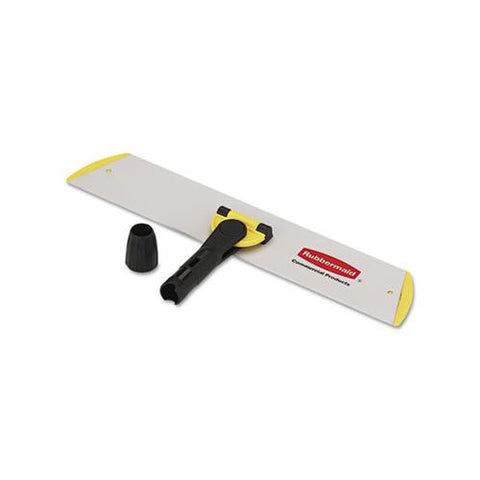 Hygen Quick Connect S-s Frame, Wet-dry Mop 17.19w X 3d, Aluminum, Yellow