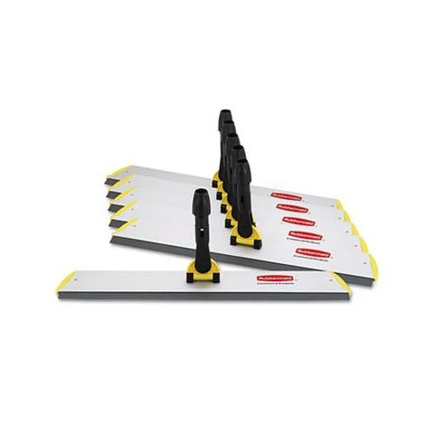 Hygen Quick Connect S-s Frame, Squeegee, 24w X 4 1-2d, Aluminum, Yellow