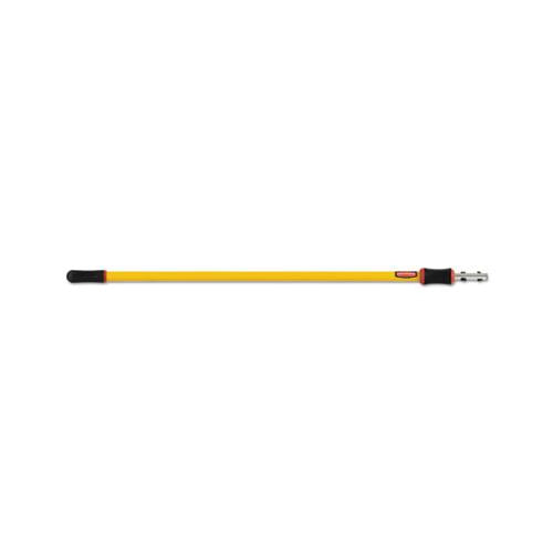 Hygen 48-96" Quick-connect Extension Pole, Aluminum, Yellow, 6-carton