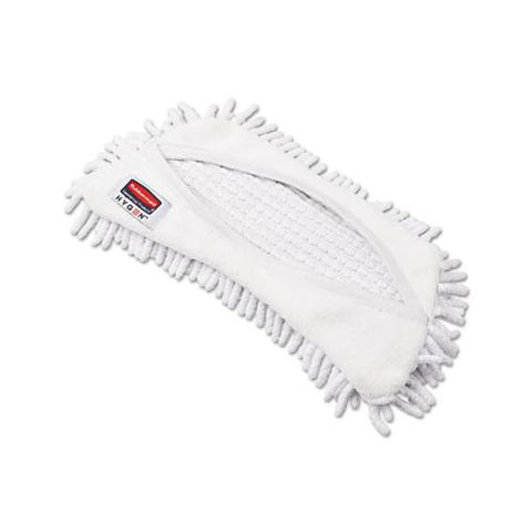 Hygen Flexi Frame Damp Mop Covers, Microfiber, White, 8.9 X 5.9