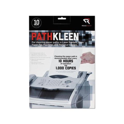 Pathkleen Sheets, 8 1-2 X 11, 10-pack