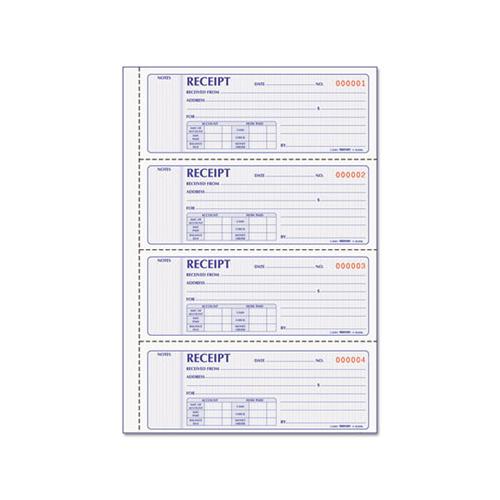 Money Receipt Book, 7 X 2 3-4, Carbonless Duplicate, 200 Sets-book