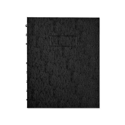 Ecologix Notepro Notebook, Medium-college Rule, Black Cover, 9.25 X 7.25, 75 Sheets