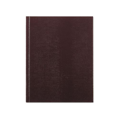 Executive Notebook, Medium-college Rule, Burgundy Cover, 9.25 X 7.25, 150 Sheets