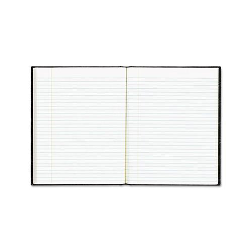 Ecologix Professional Notebook, Medium-college Rule, Black, 9.25 X 7.25, 75 Sheets