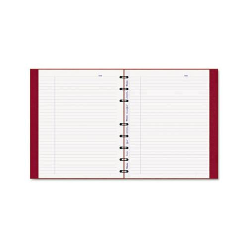 Miraclebind Notebook, 1 Subject, Medium-college Rule, Red Cover, 9.25 X 7.25, 75 Sheets