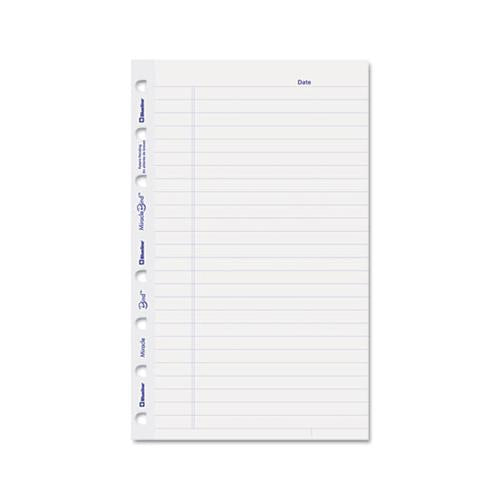 Miraclebind Ruled Paper Refill Sheets, 8 X 5, White, 50 Sheets-pack