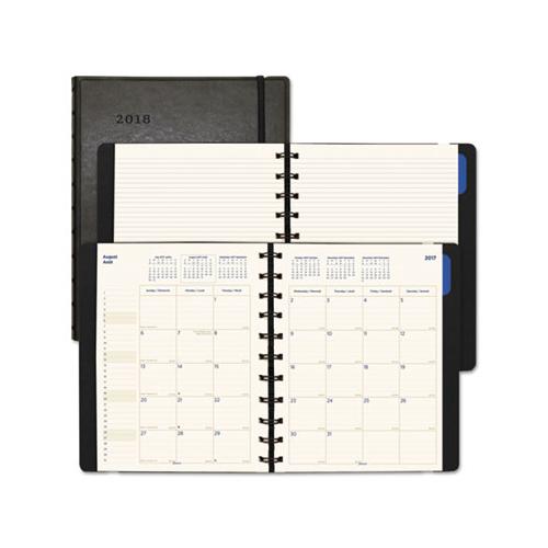 Monthly Planner, 10.75 X 8.5, Black, 2020-2021