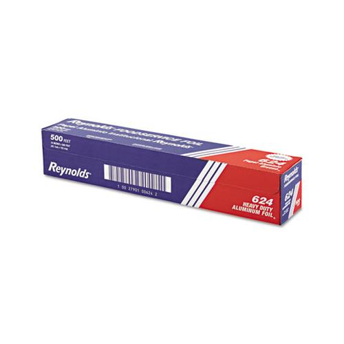Heavy Duty Aluminum Foil Roll, 18" X 500 Ft, Silver