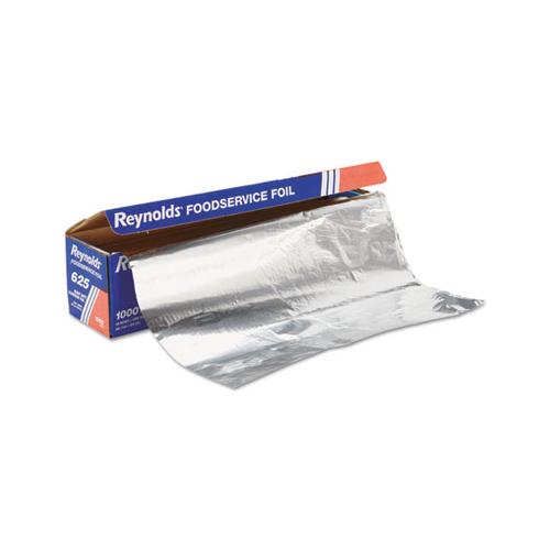 Heavy Duty Aluminum Foil Roll, 18" X 1000 Ft, Silver