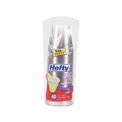 Crystal Clear Plastic Party Cups, 10 Oz, Clear, 36-pack, 12 Pack-carton