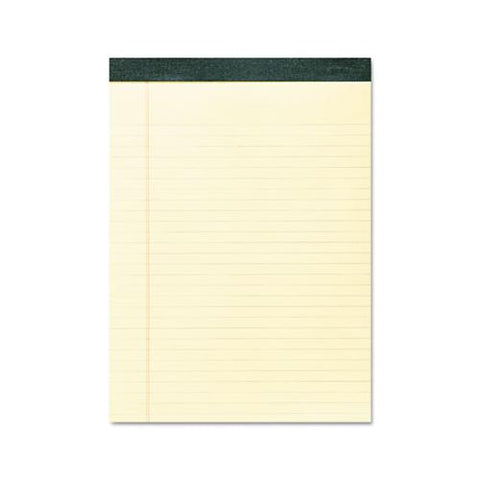 Recycled Legal Pad, Wide-legal Rule, 8.5 X 11, Canary, 40 Sheets, Dozen