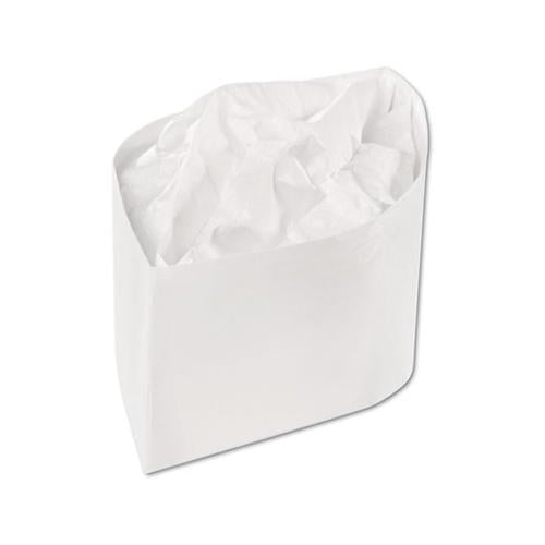 Classy Cap, Crepe Paper, White, Adjustable, One Size, 100 Caps-pk, 10 Pks-carton