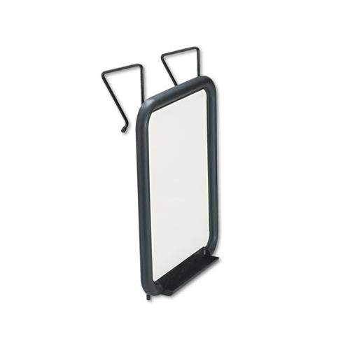 Panelmate Dry Erase Marker Board, 13 1-2 X 16 5-8, 11 X 14 Surface, Charcoal