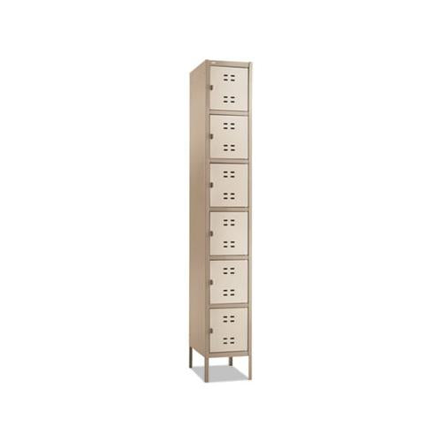 Box Locker, 12w X 18d X 78h, Two-tone Tan