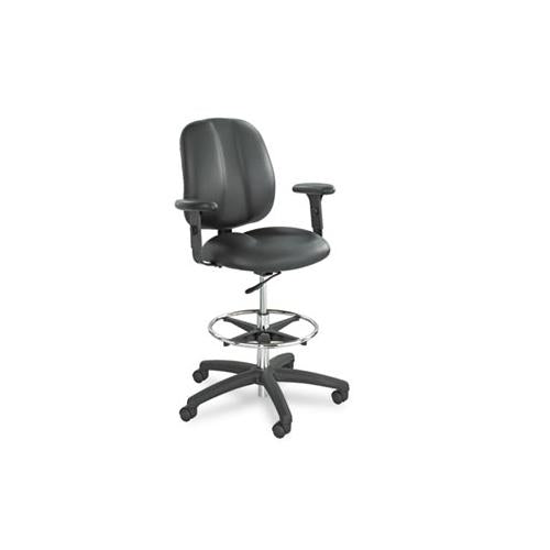 Height-adjustable T-pad Arms For Apprentice Series Chairs, 4.13w X 10.25d X 10h, Black, Pair